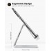 Lamicall Cell Phone Stand, Desk Phone Holder Cradle, Compatible with Phone 12 Mini 11 Pro Xs Max XR X 8 7 6 Plus SE, All Smartphones Charging Dock, Office Desktop Accessories - Silver Lamicall Cell Phone Stand, Desk Phone Holder Cradle, Compatible with Phone 12 Mini 11 Pro Xs Max XR X 8 7 6 Plus SE, All Smartphones Charging Dock, Office Desktop Accessories - Silver