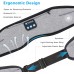 Sleep Eye Mask with Bluetooth Headphones - Bluetooth 5.0 Sleeping Headphones for Men Women Travel Yoga Nap Ultra Thin Stereo Speakers for Side Sleepers Ideal Christmas Stocking Stuffers Gifts Sleep Eye Mask with Bluetooth Headphones - Bluetooth 5.0 Sleeping Headphones for Men Women Travel Yoga Nap Ultra Thin Stereo Speakers for Side Sleepers Ideal Christmas Stocking Stuffers Gifts